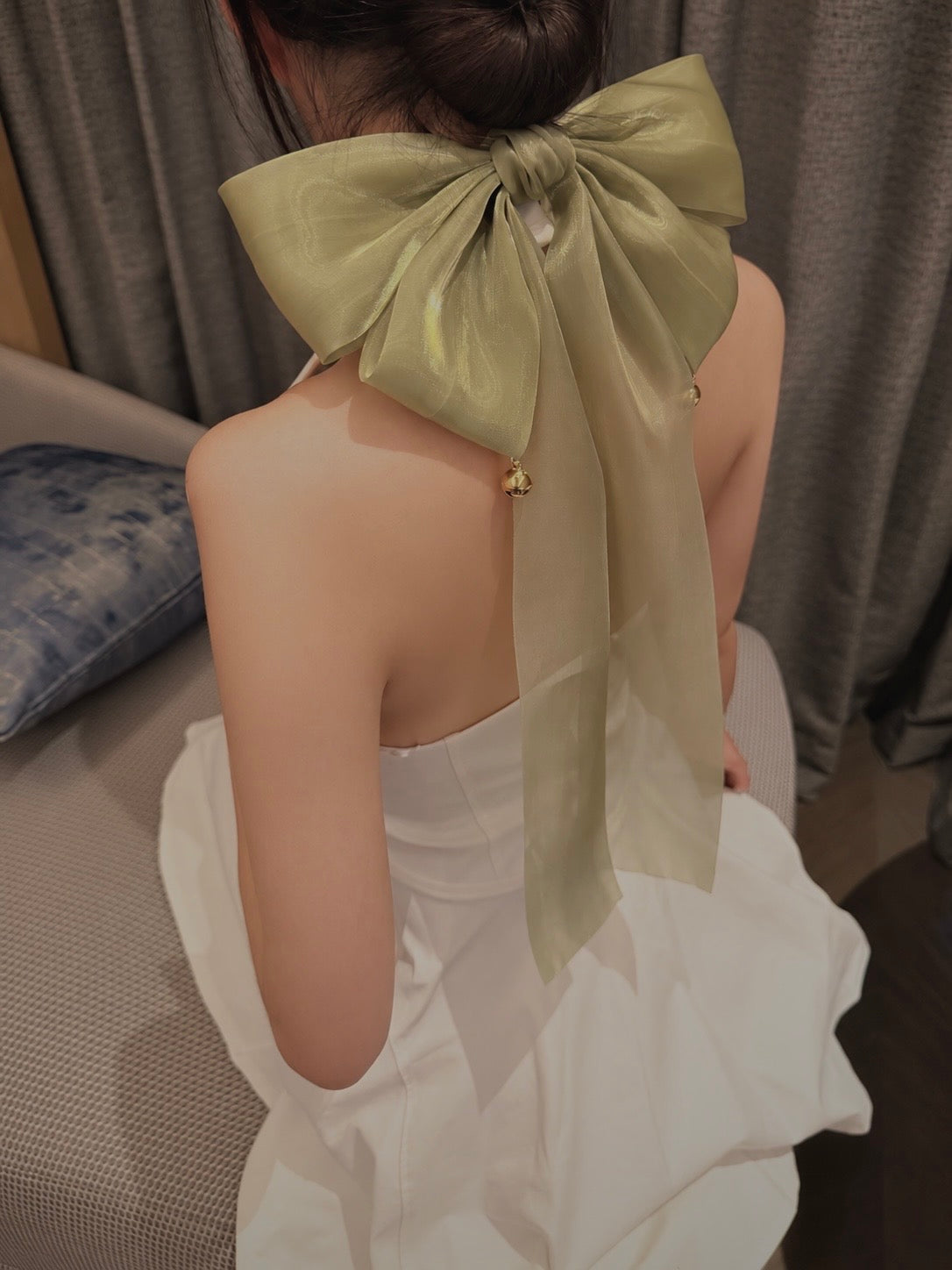 Green Bow Collar | Gift Collection