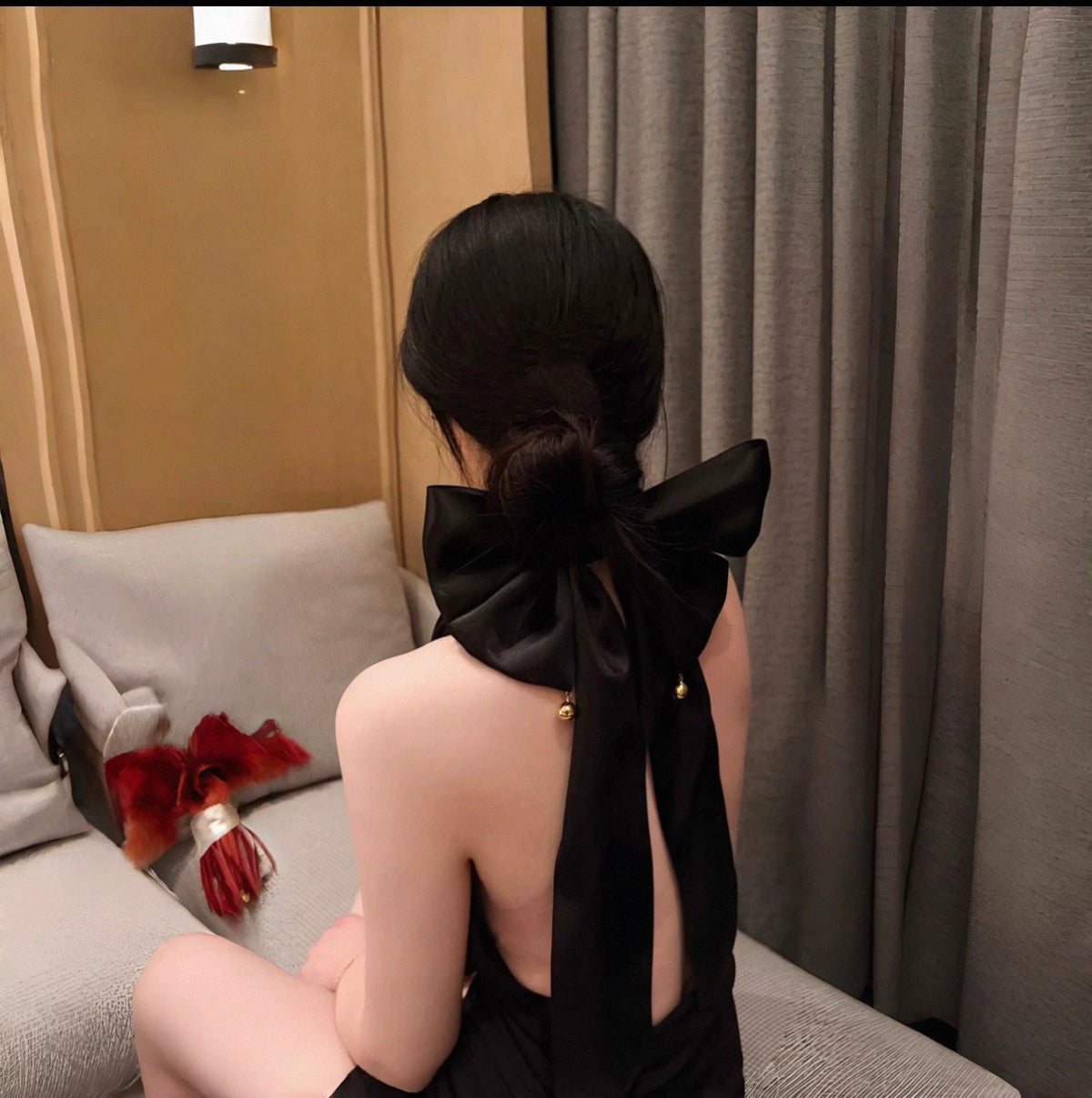 Black Bow Collar | Gift Collection