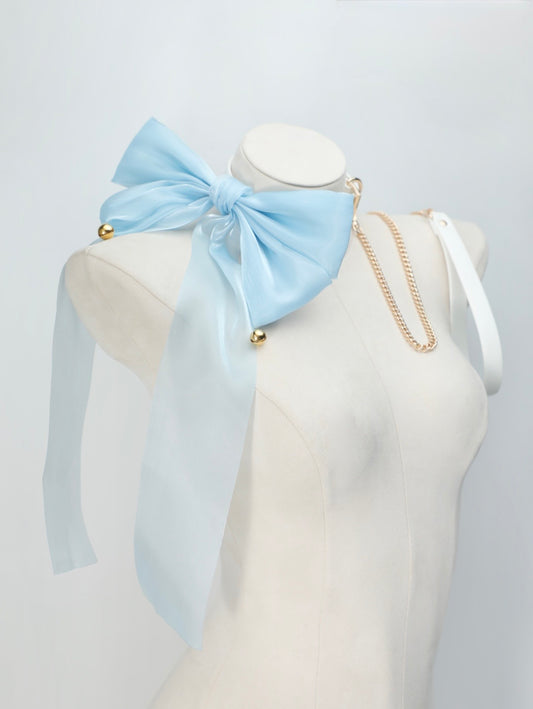 Blue Bow Collar | Gift Collection